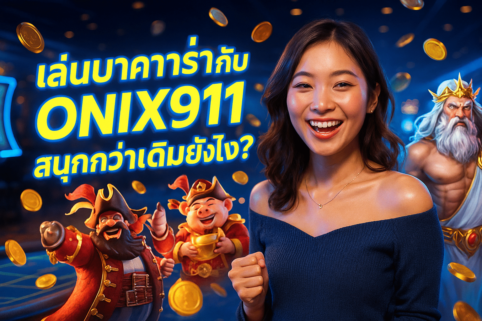 เล่นบาคาร่ากับ ONIX911 สนุกกว่าเดิมยังไง?