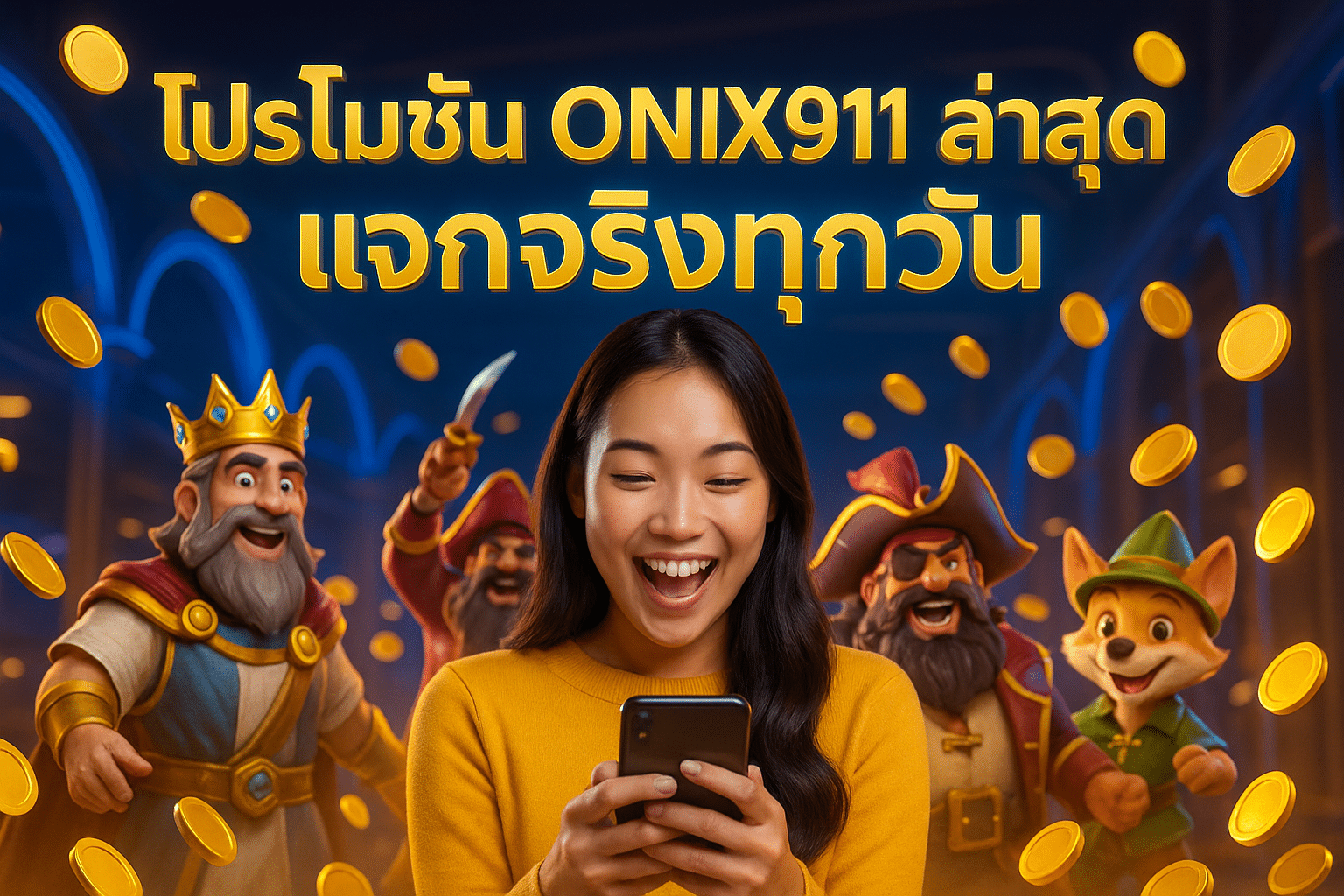 โปรโมชั่น ONIX911 ล่าสุด แจกจริงทุกวัน