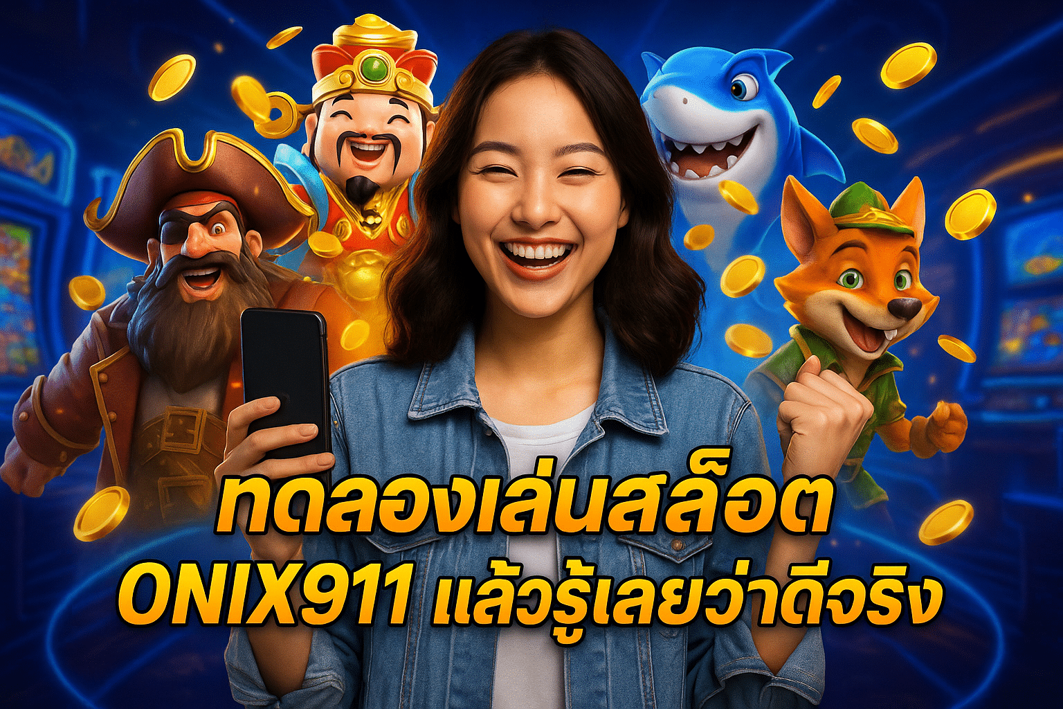 : ทดลองเล่นสล็อต ONIX911 แล้วรู้เลยว่าดีจริง